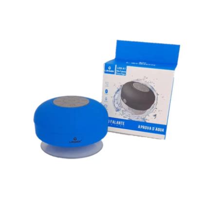 Caixa Som Mini Bluetooth Resistente Agua Les X Lehmox Azul Shopee Brasil