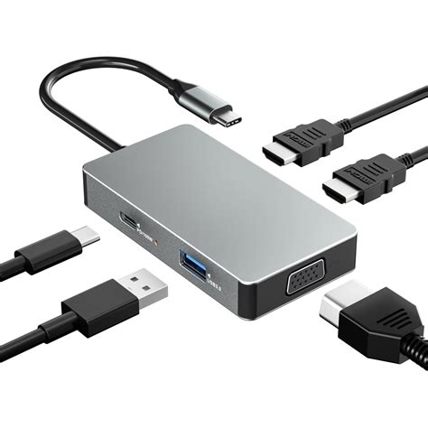 Buy Usb C Docking Station Triple Monitors In Usb C Laptop Docking