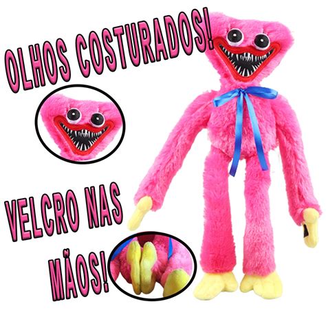 Pelucia Kissy Missy Huggy Wuggy Boneco Playtime Pop Time Shopee Brasil