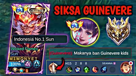 BEGINI CARA COUNTER GUINEVERE TANPA SKIN MOBILE LEGENDS YouTube