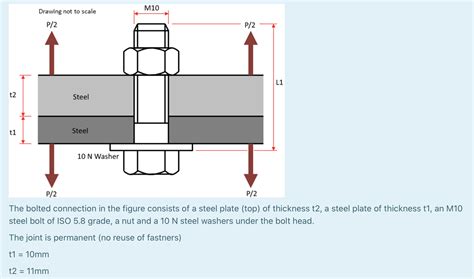 Calculate The Preload Force In The Bolt Kn Assume C Chegg