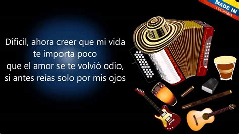 Acuerdate Los Gigantes Del Vallenato Letra Youtube