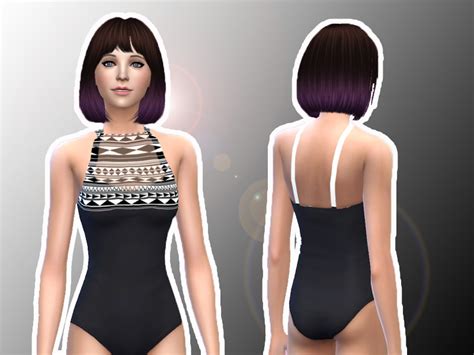 The Sims Resource Textured Swimsuits