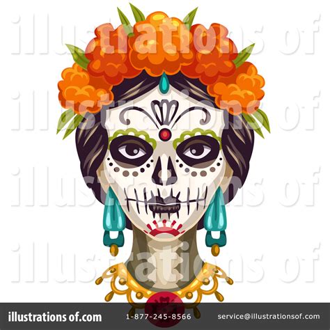 Dia De Los Muertos Day Of The Dead Traditional Vector Image Clip Art Library