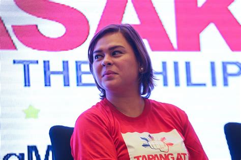 Sara Douses Hints Of Duterte Duterte Tandem In 2022 Filipino News