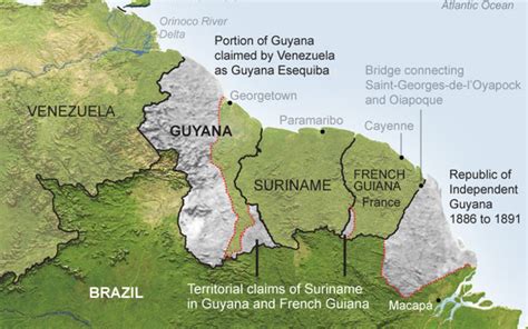 Guyana Venezuela Border Dispute 2024 Map Codi Melosa