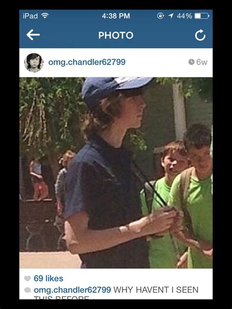 Pin By Sher 👽 On Chandler R I G G S Chandler Riggs Ex Husbands