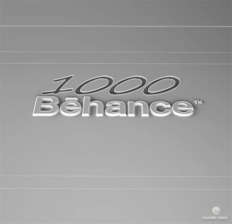 We Have Passed 1000 Appreciations Thank You On Behance