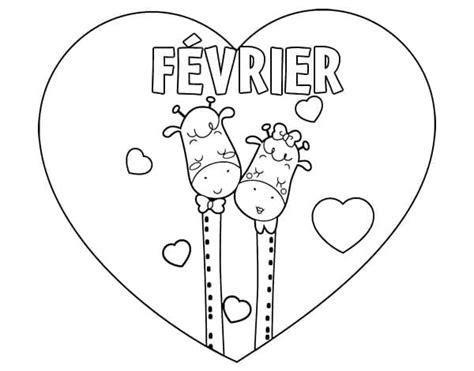 Coloriage F Vrier Imprimer Sur Coloriageenfant