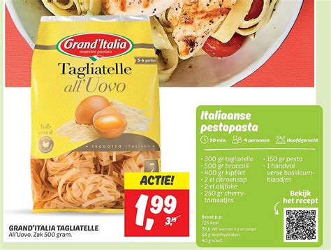 Grand Italia Tagliatelle Aanbieding Bij DekaMarkt 1Folders Nl