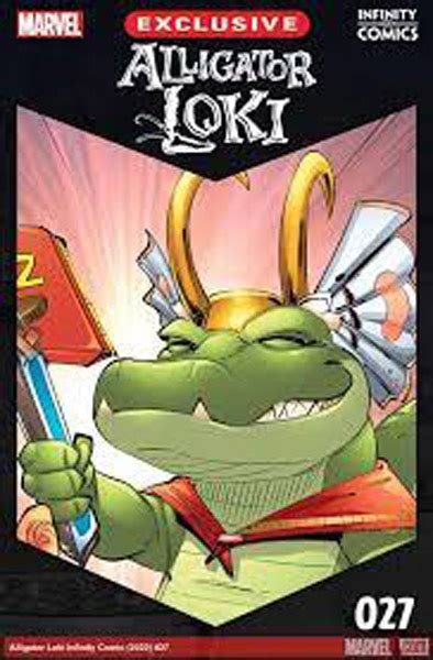 Alligator Loki Infinity Comic 27 2023 Marvel Comics ComicsCodes