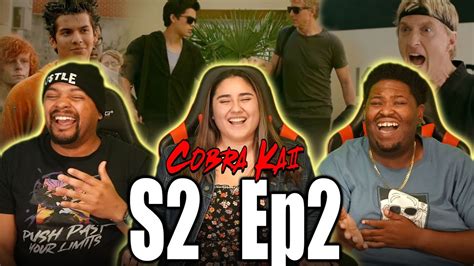 Back In Black Cobra Kai Season 2 Episode 2 Reaction YouTube