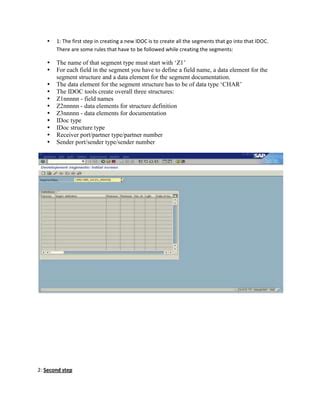 Idocs Tcodes And Others Sap Idoc Pdf