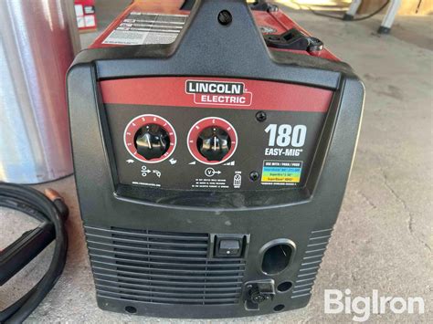 Lincoln Electric 180 Easy Mig Wire Welder BigIron Auctions