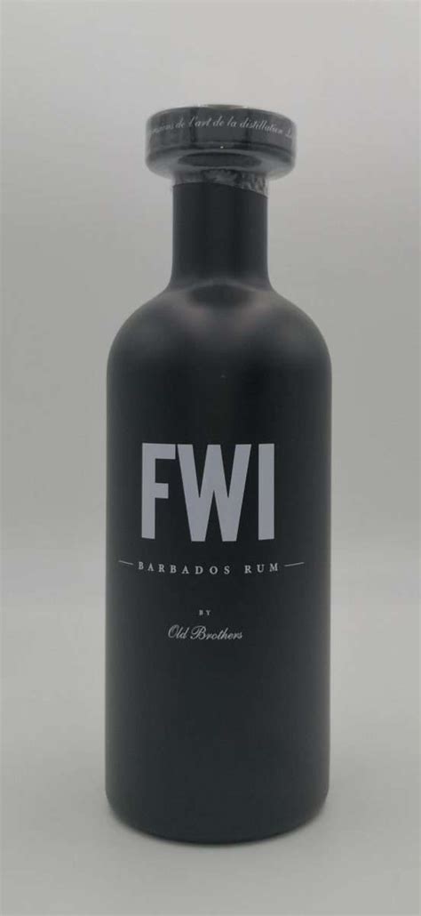 Old Brothers Fwi Foursquare West Indies Old Bajan Rum Batch 3