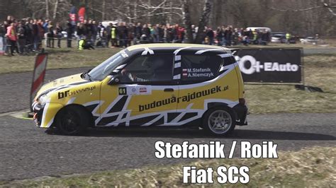 1 runda SMT 2019 Marcin Stefanik Łukasz Roik Fiat SCS YouTube