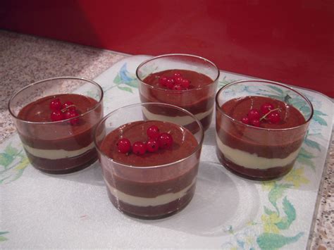 Trio de verrines au trois chocolat pour 4 personnes Recettes Elle à