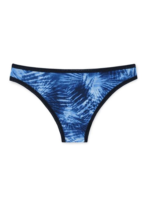 Ripley CALZÓN ALGODÓN MUJER INDEX BLANCO HI CUT BIKINI TROPICAL