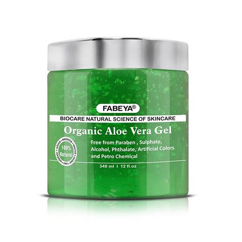 100 Natural Pure Aloe Vera Gel For Skin And Hair 340 Ml Etsy