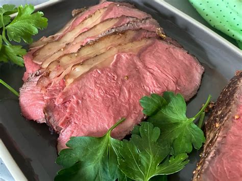 Roastbeef Mit Senfkruste Myfoodstory Kochen Backen Mit Thermomix