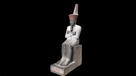 Statue Of Mentuhotep Ii 3d Model By Arce Df35505 Sketchfab