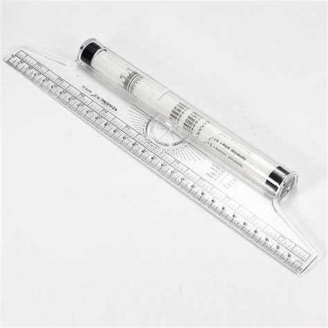 Buy OriGlam 12 Inch Rolling Ruler Measuring Rolling Ruler, Drawing Parallel Rolling Ruler, Multi ...