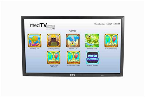 Pro:Idiom® Smart Flat Screen Hospital Displays with EPIC Mychart