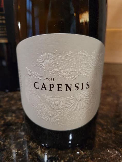 2019 Capensis Chardonnay South Africa Coastal Region Stellenbosch