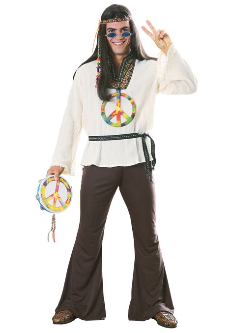 Adult Groovy Hippie Costume