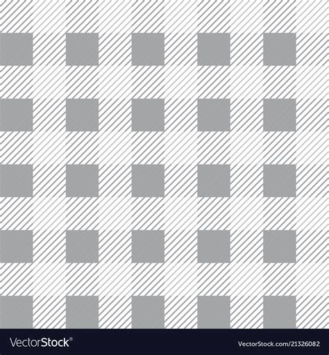 Gingham Seamless Plaid Pattern Royalty Free Vector Image