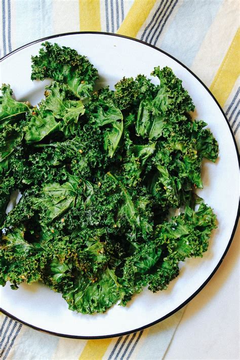 Crispy Baked Kale Chips Easy Healthy Snack The Simple Veganista