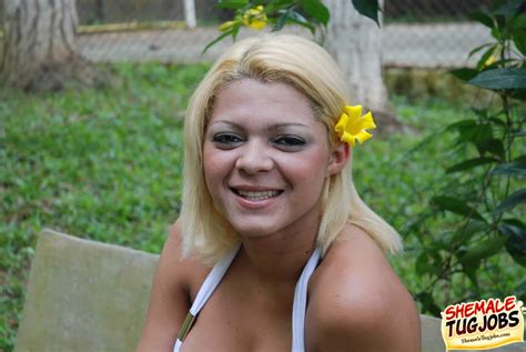 Cute Blonde Ladyboy With Amazing Big Boobs Playing With Her Cock Porn Pictures Xxx Photos Sex