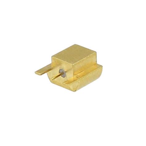 Smp Male Plug Limited Detent Pcb Connector Edge Mount Solder