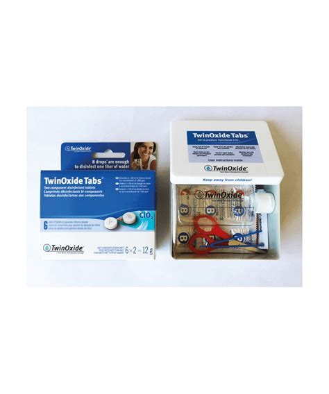 Dmd Twinoxide Tabs Kit Cio2 Biocida