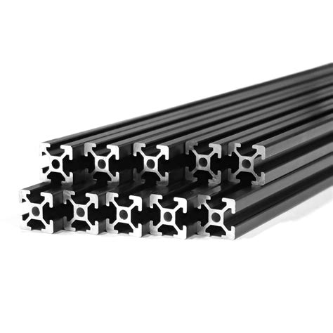 Buy Zyltech Pack Black T Slot Aluminum Extrusion For D Printer