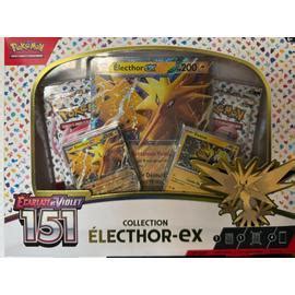 Coffret Bo Te De Cartes Pokemon Electhor Ex Collection Carlate Et