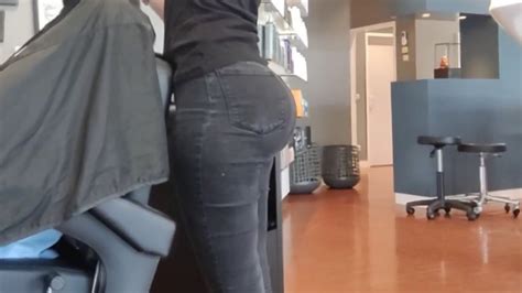 OC Blonde PAWG In Tight Jeans Candid Best Premium
