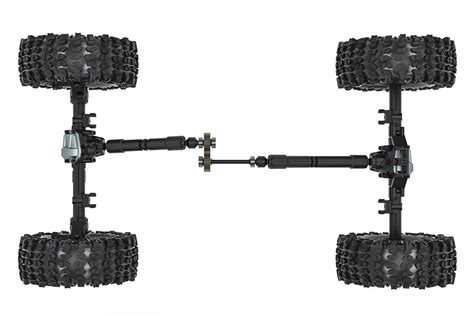 Gmade Gs Bom Rc Trail Jeep Truck Rock Crawler Kit