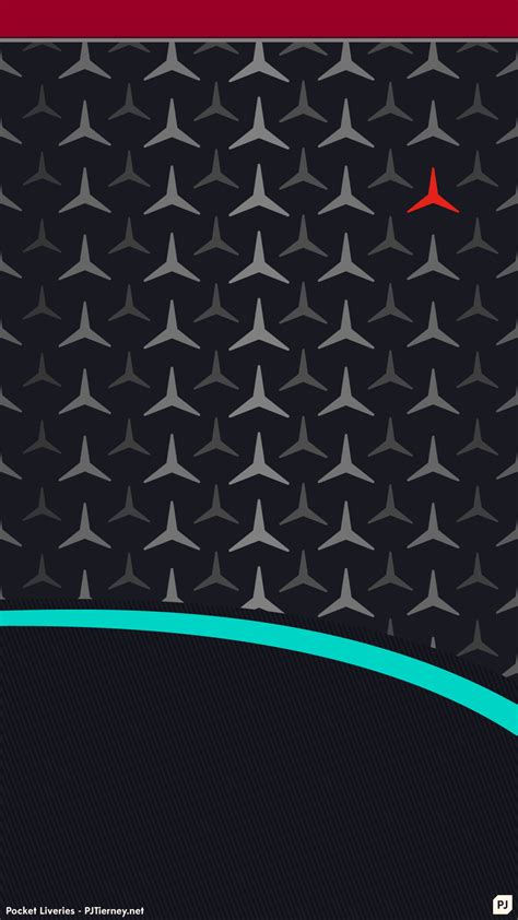 Mercedes Benz F1 Minimalist Wallpaper