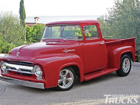 1956 Ford F 100 Pickup Custom Classic Trucks Magazine