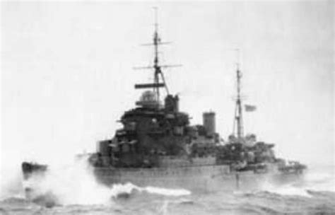 Hms Kenya 14 Of The Royal Navy British Light Cruiser Of The Fiji