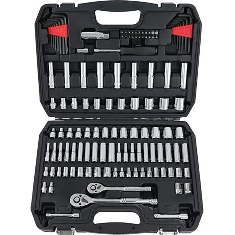 Amazon Basics Socket Wrench Set 123 Pieces 2024 The Best