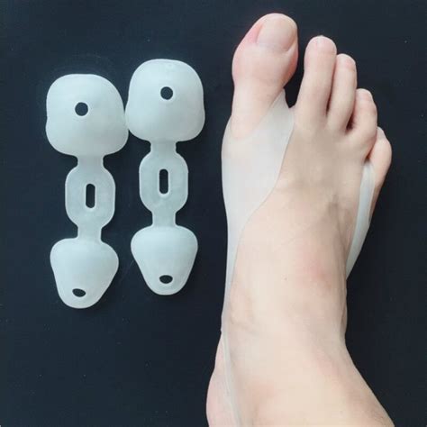 2 Pcs Foot Silicone Orthopedic Hallux Valgus Splin Grandado