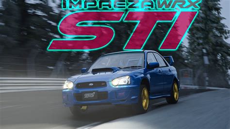 2004 Subaru Impreza WRX STi GDB E Winter Nurburgring Lap Assetto