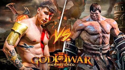 TOMAS MAZZA Vs HERCULES La BATALLA MAS ESPERADA God Of War 3