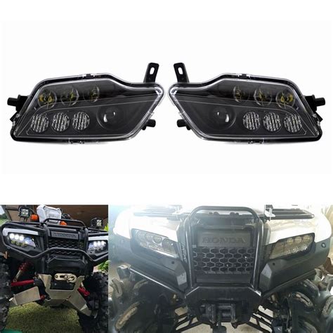 2014 2020 Honda Rancher 420 And Foreman 500 Rubicon Led Headlights Conve Pazoma