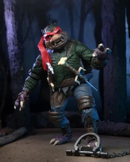 Neca Universal Monsters X Tmnt Ultimate Raphael As The Wolfman Kapow Toys