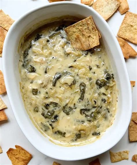 Easy Vegan Spinach Artichoke Dip Gluten Free Nut Free