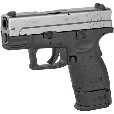 Springfield Xd 9mm 3 In Barrel 10 Rnd 2 Mag Pistol Bi Tone Handguns