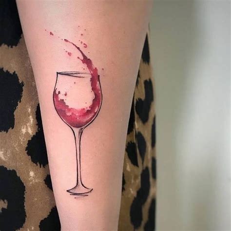 Tatuajes De Vino Tinto Y Significado Lo Mejor De 2021